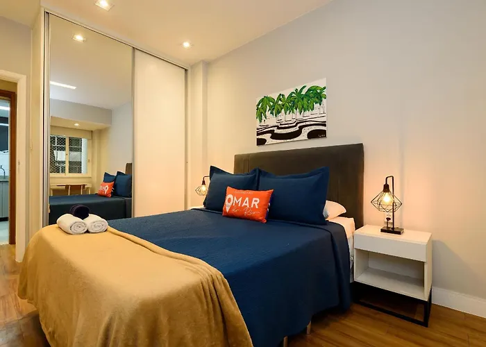 Apartamento Decorado A 350M Da Praia | Sf 159/102 Rio de Janeiro